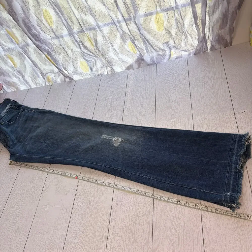 Citizens of Humanity Elle Low Waist Bootcut Distressed Jeans Size 28